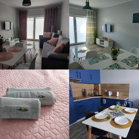 Apartamenty Z Tarasami "Mietowy Spokoj 15" "Romantyczna Szarosc 16" "Niebieska Elegancja 17" Maksymalnie Dla 6 Osob Pobierowo Exteriör bild